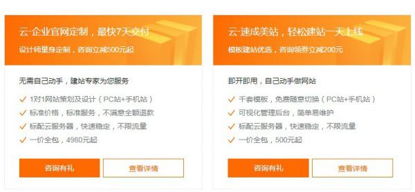 阿里云速成美站 一站式自助模板建站与专业咨询策划服务的深度解析